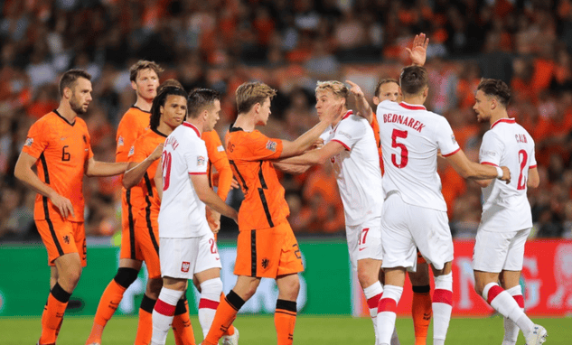 欧洲足球预选赛：荷兰不敌比利时，出线形势紧张